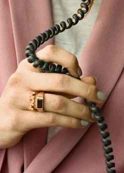 Maria Black Mom Ring