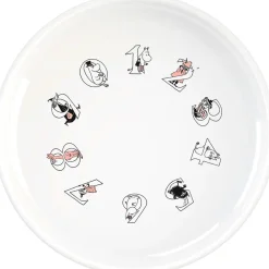 Stelton Moomin ABC deep plate