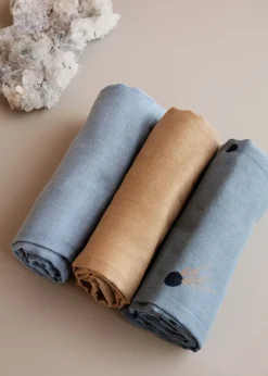 Kinder Ferm Living Muslin Squares - Set of 3