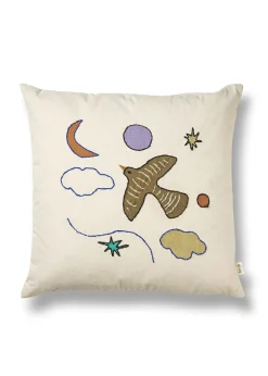 Ferm Living Naive Cushion Bird Sale