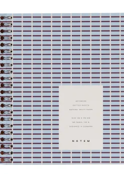 NOTEM NELA Notebook - Medium Blue - Stock sale Outlet