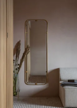 Audo Copenhagen Nimbus Mirror Large - Bronzed Brass Hot