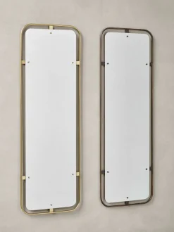 Audo Copenhagen Nimbus Mirror Rectangular - Polished Brass Discount