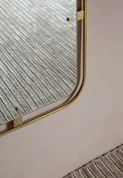 Audo Copenhagen Nimbus Mirror Rectangular - Polished Brass Discount