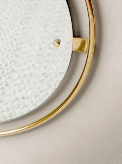 Audo Copenhagen Nimbus Mirror Rectangular - Polished Brass Discount