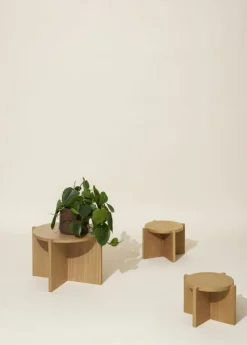 Hübsch Nomad Plant Stand Low