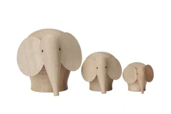 Woud Nunu - Elephant Massivt egetræ - Mini Online