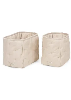MarMar Copenhagen Nursery Storage Bags Grey Sand Hot