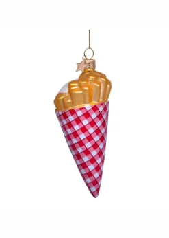 Vondels Ornament glass fries with mayonnaise