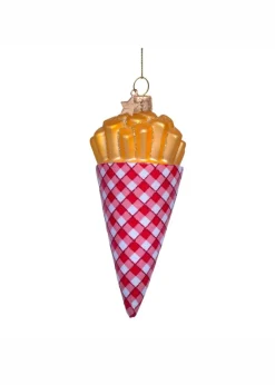 Vondels Ornament glass fries with mayonnaise