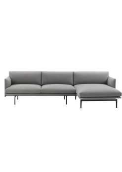Muuto Outline Sofa / Chaise Lounge - Right