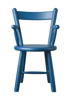 FDB Møbler / Furniture P9 by Børge Mogensen Birch / Blue Fashion