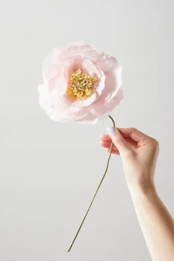 Studio About Paper Flower, Ice Poppy