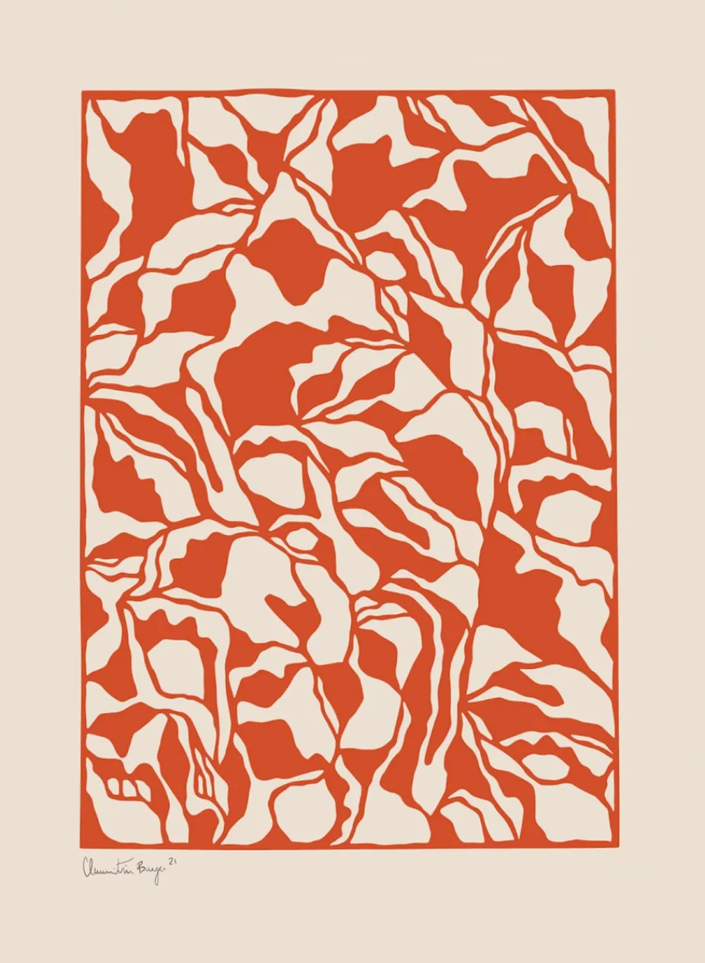 Peléton Papercut 03 Poster