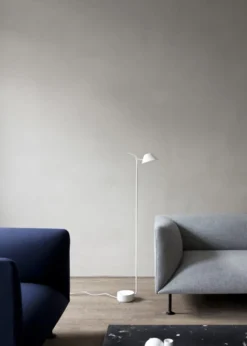 Audo Copenhagen Peek Lamp White - Floor Hot