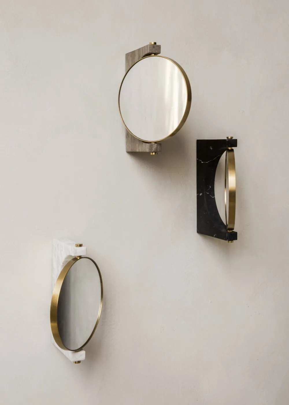 Audo Copenhagen Pepe Marble Mirror