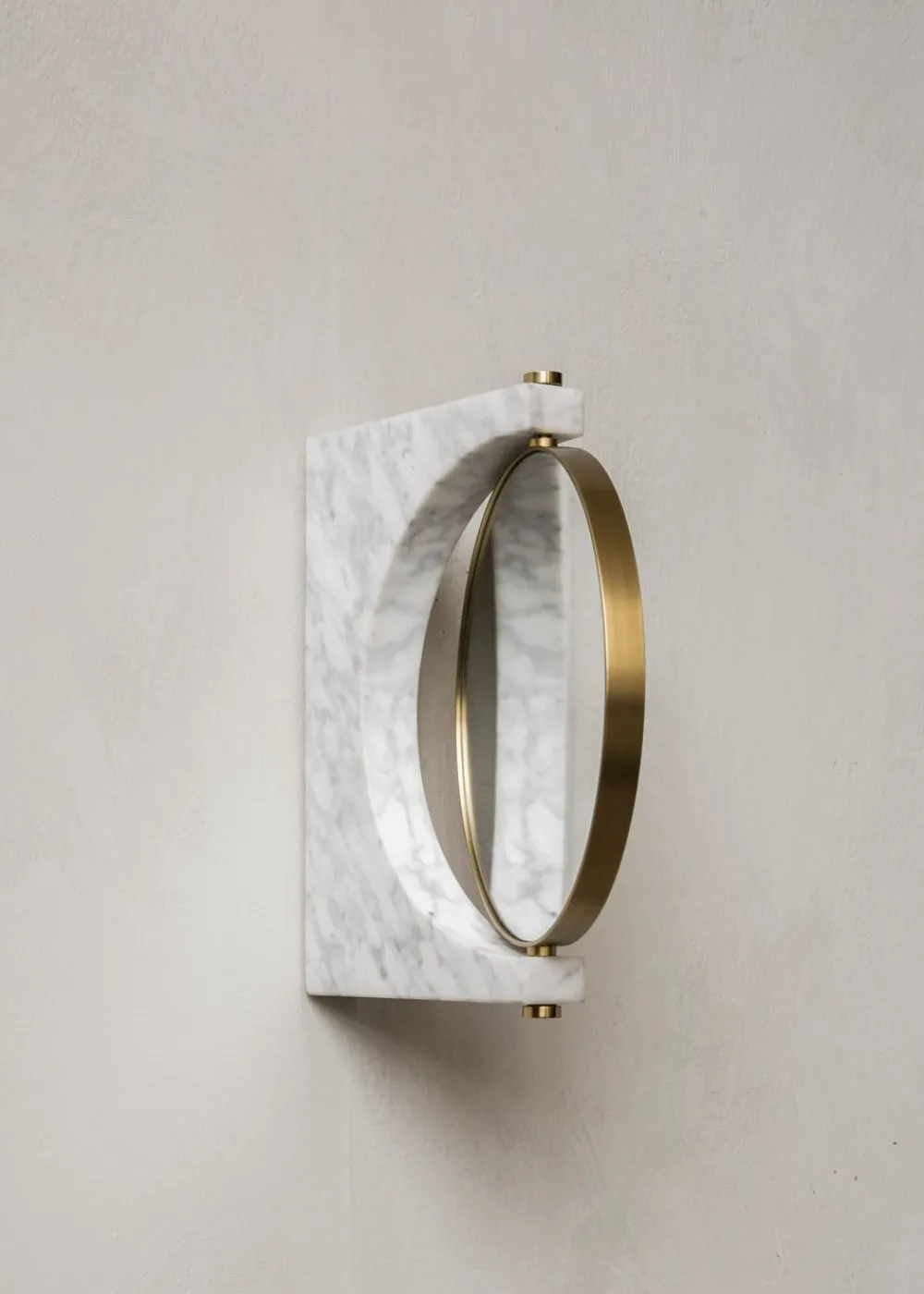 Audo Copenhagen Pepe Marble Mirror