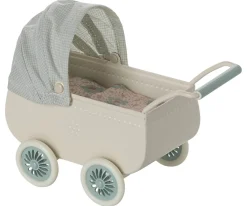 Kinder Maileg Pram With Baby Mouse