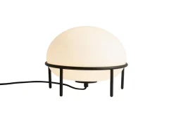 Woud Pump table lamp Black Painted Metal / Opal Glass Best