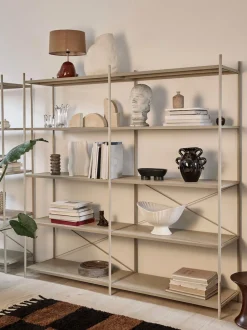 Ferm Living Punctual | Ladder 2 Step / Cashmere Discount