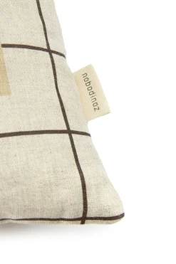 Kinder Nobodinoz Rectangular Cushion In French Linen Vibes S