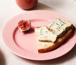 Lyngby Porcelain Rhombe Plate Ø21 cm