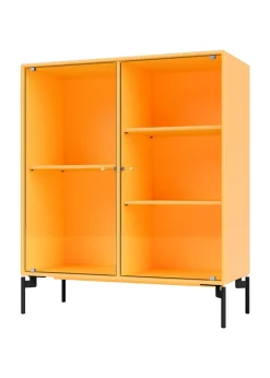 Montana Ripple Cabinet II - With Black Legs