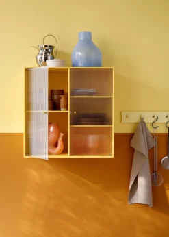 Montana Ripple Cabinet II - With Black Legs