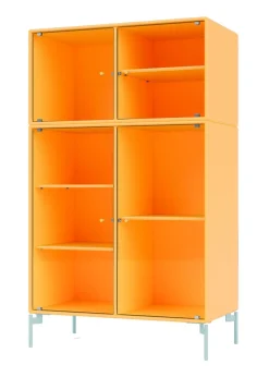 Montana Ripple Cabinet III - With Flint Legs Acacia Fashion