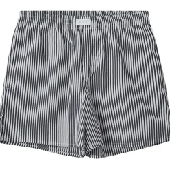 H2O Rønne Essential Pajamas Shorts Black/White Sale