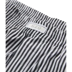 H2O Rønne Essential Pajamas Shorts Black/White Sale