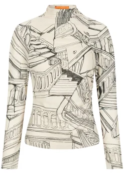 Stine Goya Rouched Fitted Top