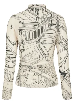 Stine Goya Rouched Fitted Top