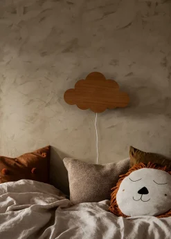 Ferm Living Safari Cushion - Lion Natural Clearance