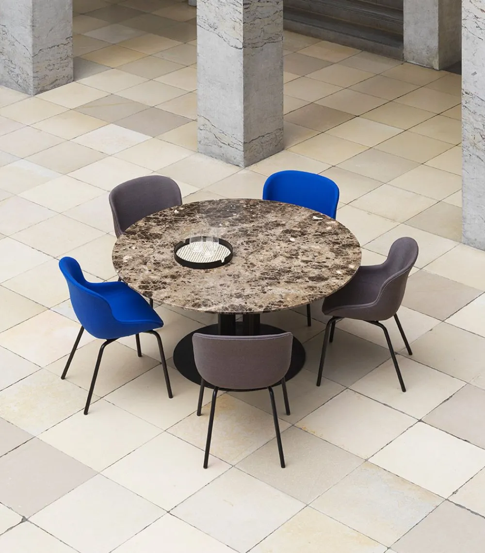 Normann Copenhagen Scala Table H75 cm - Marble Coffee Discount