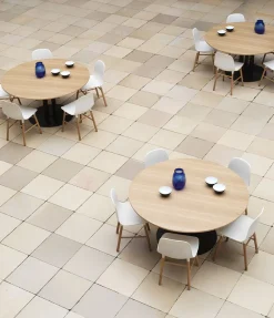 Normann Copenhagen Scala Table H75 cm - Marble Coffee Discount