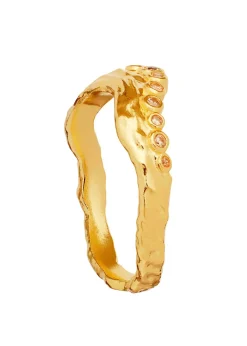 Maanesten Selene Ring 18 ct gold plated 925 Sterling silver Sale
