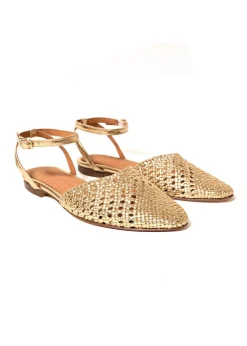 Anonymous Copenhagen Senara 10 Hand-braided leather Champagne Best