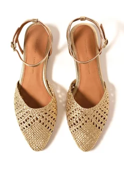 Anonymous Copenhagen Senara 10 Hand-braided leather Champagne Best