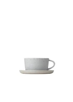 Blomus Set of 2 Coffee Cups with saucer - Sablo