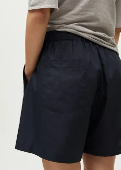 Aiayu Shorts Long Black Navy Sale