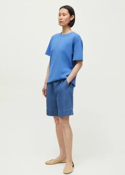 Aiayu Shorts Long Denim Iceberg Best