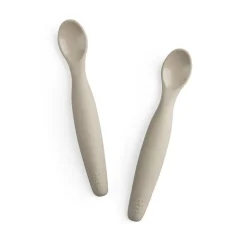 Kinder Sebra Silicone Spoon Set, long