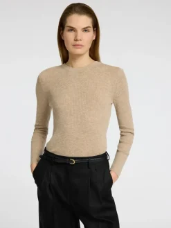 Selected Femme SLFIngrid LS Knit Lano O-Neck NOOS