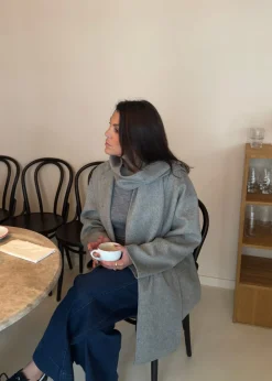 Selected Femme SLFPam Handmade Scarf Jacket