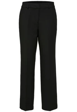Selected Femme SLFRita MW Wide Pant NOOS Black New
