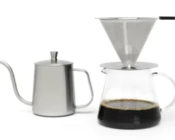 Leopold Vienna Slow Coffee Maker Slow Coffee Maker Steel Hot