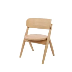 Curve Lab Small Chair Oak Fashion