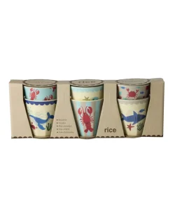 Kinder Rice Small Melamine Cups - 6 Pack - 160 ml