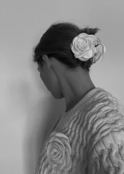 Pico Small Satin Rose Claw